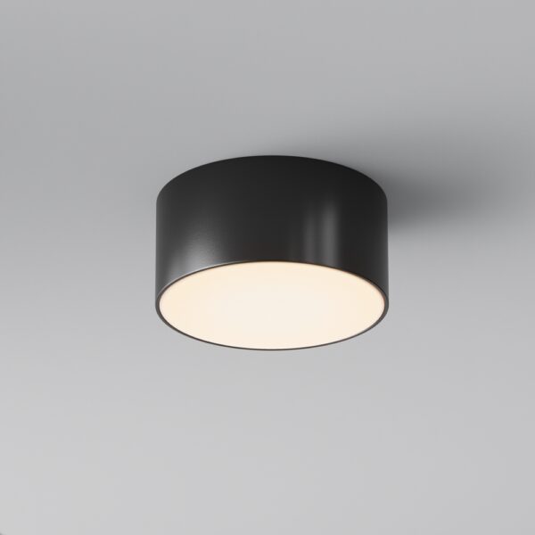 Maytoni Zon IP — plafonieră de exterior, Negru