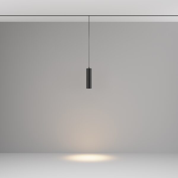 Maytoni Focus LED — corp pentru șină magnetică EXILITY, Negru