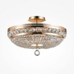 Maytoni Ottilia — candelabru cu cristale, Auriu